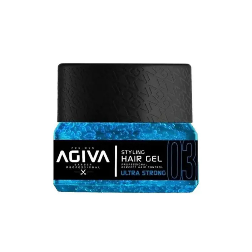 3 Agiva Styling Hair Gel Ultra Strong Blue 200 ml